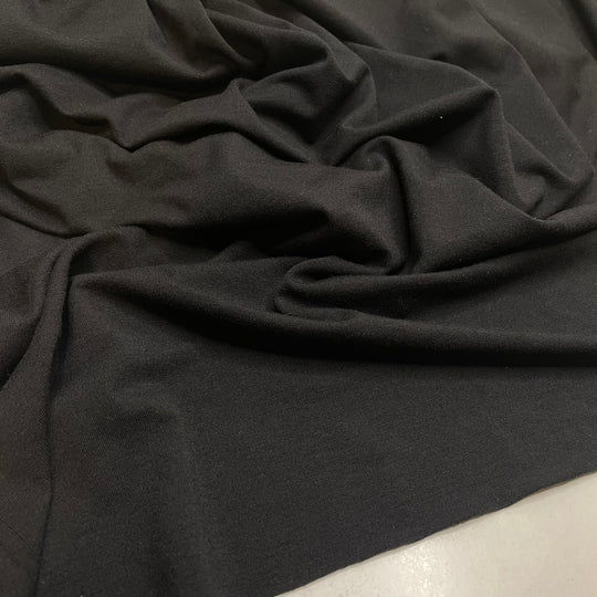 Tender Is The Night - Jersey Cotton/Poly Knit - Black - 1.8M Bundle (6821428559985)