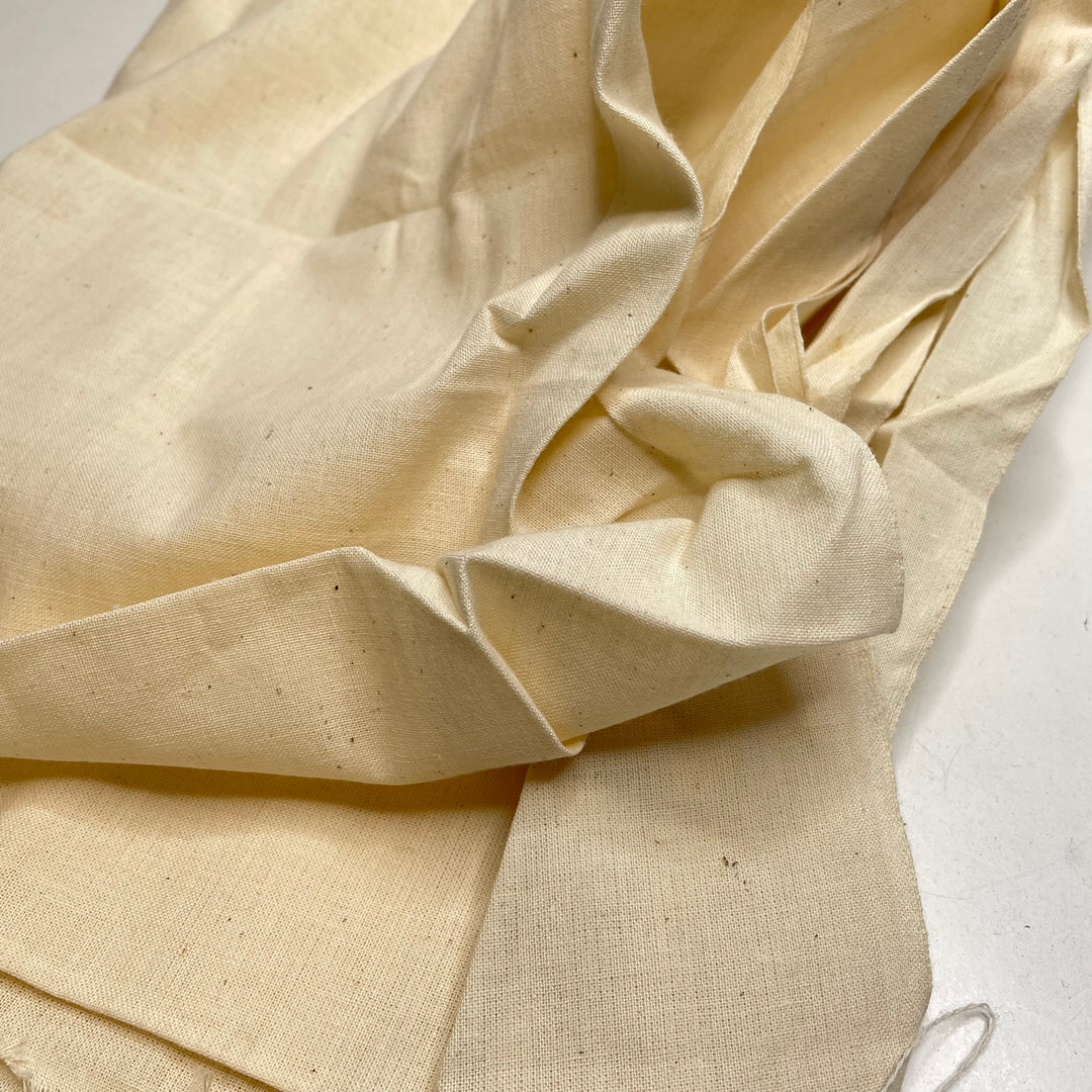 Cotton Muslin Pack - Muslin Cotton Woven - Cream - 2M Bundle (6821455888497)