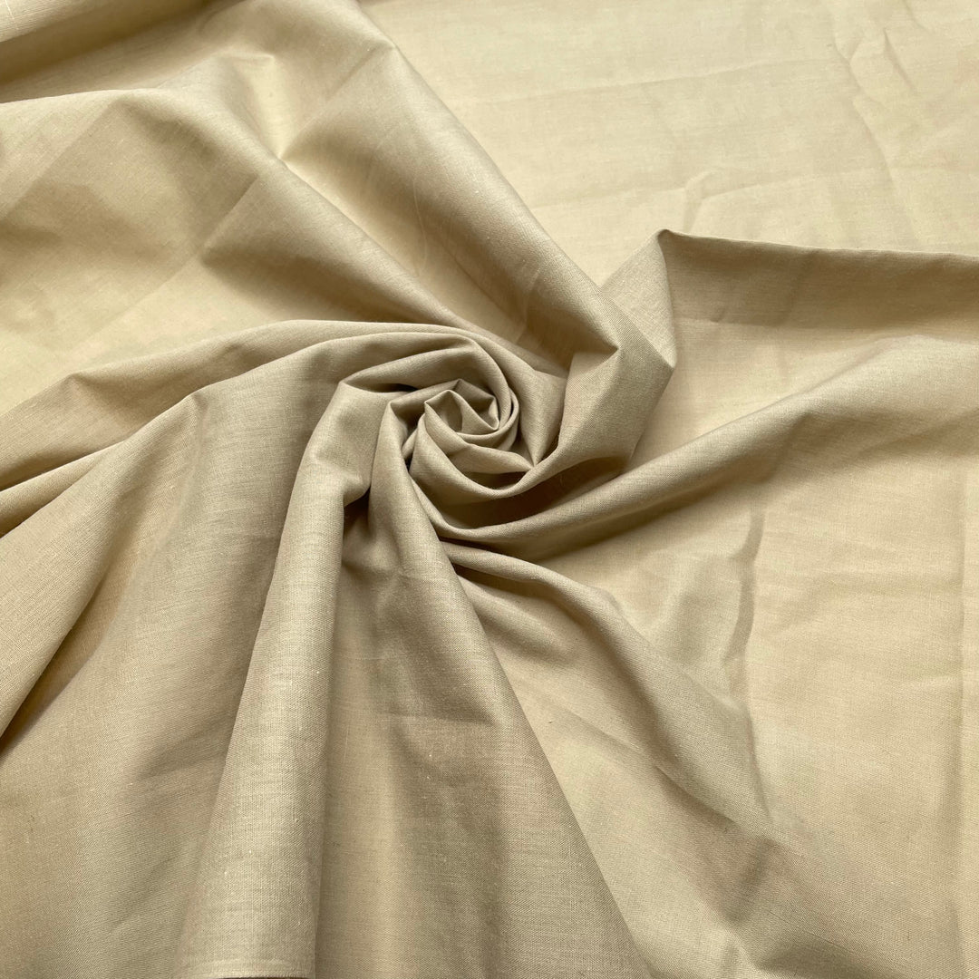 Dark Parchment - Poly/Cotton Woven - Beige - 2.8M Bundle (6823150944369)