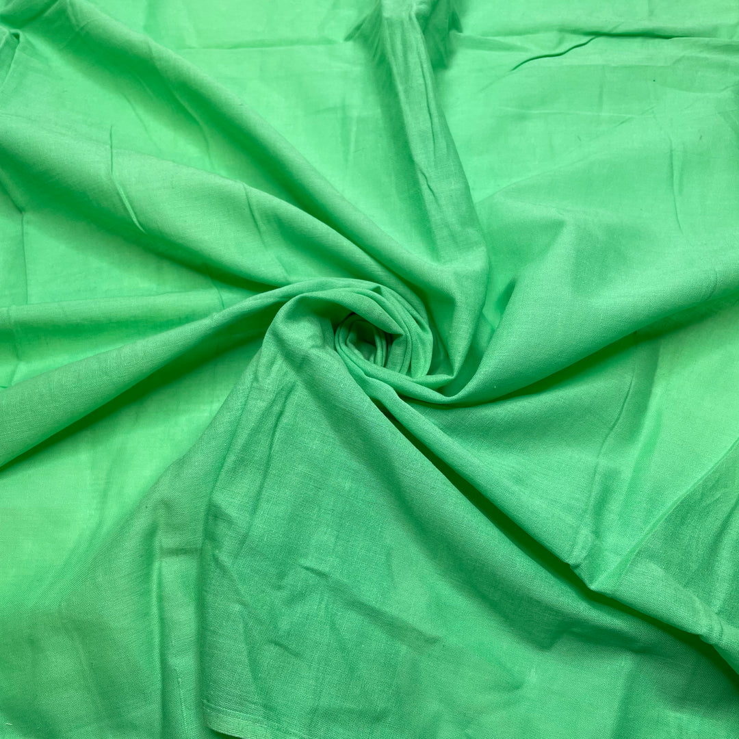 Artemis - Voile Cotton Woven - Green - 1.1M Bundle (6823644758129)