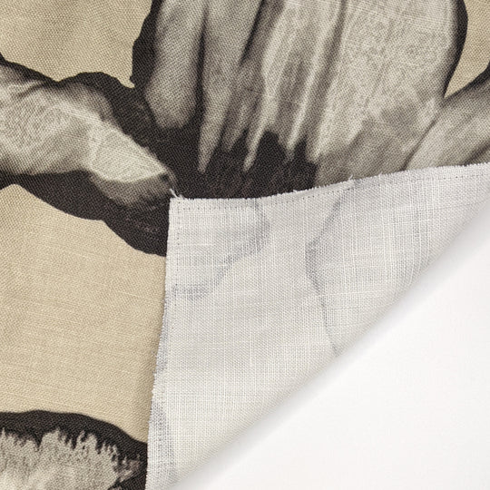Graphite Garden - Linen Woven - Cream/Black Floral - 0.9M Bundle (6823646953585)