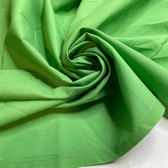 Key Lime - Cotton Woven - Green - 2.5M Bundle (6824382103665)
