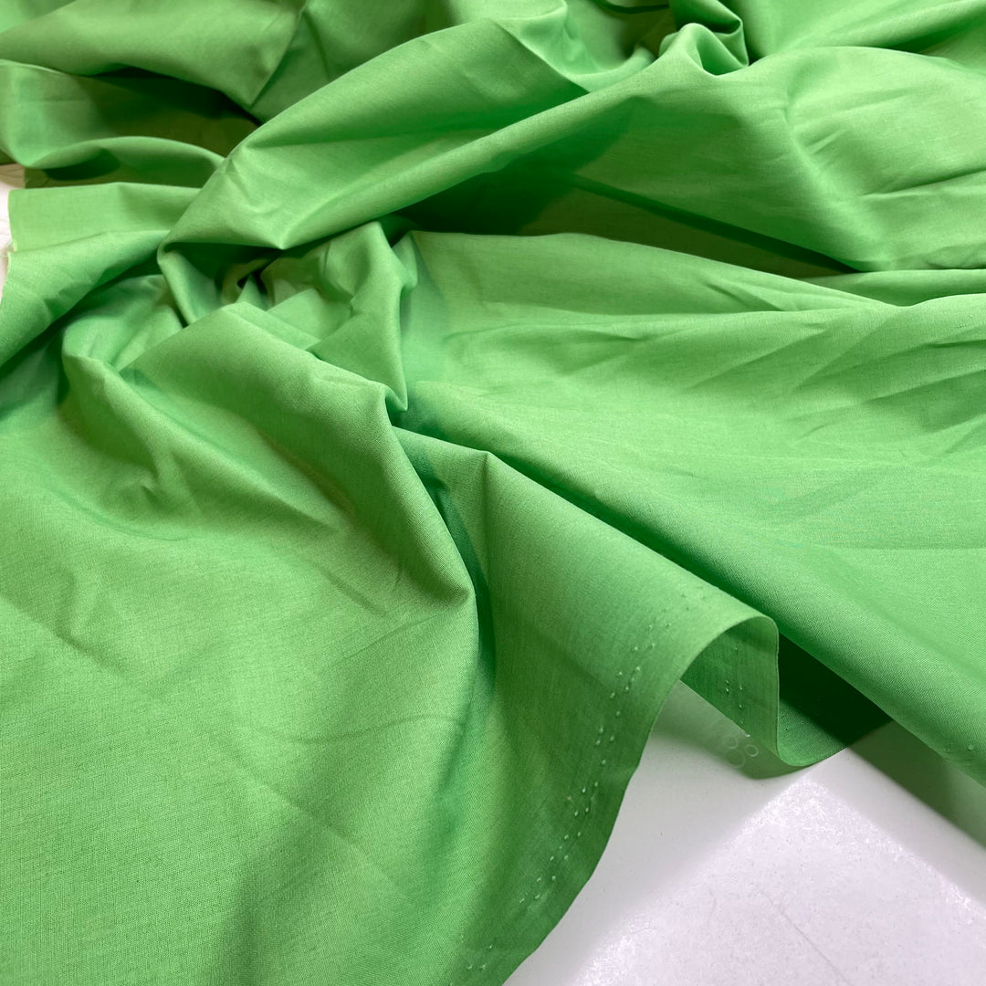 Key Lime - Cotton Woven - Green - 2.5M Bundle (6824382103665)