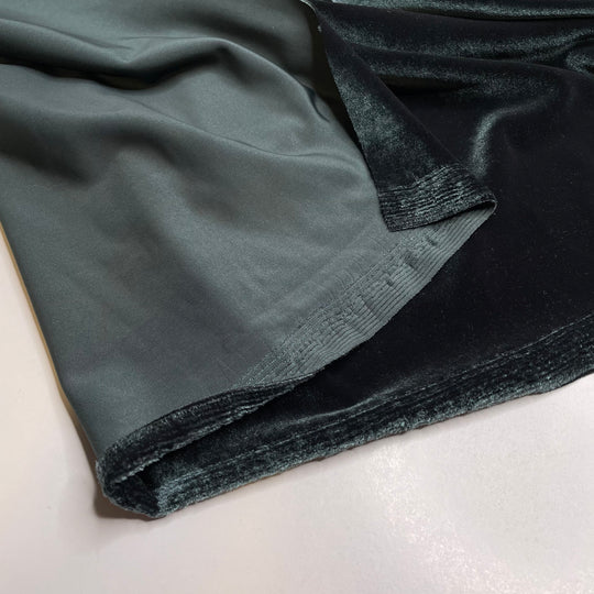Scotch Pine - Knitted Velour Synthetic Blend Knit - Dark Green - 0.9M Bundle (6824399437937)