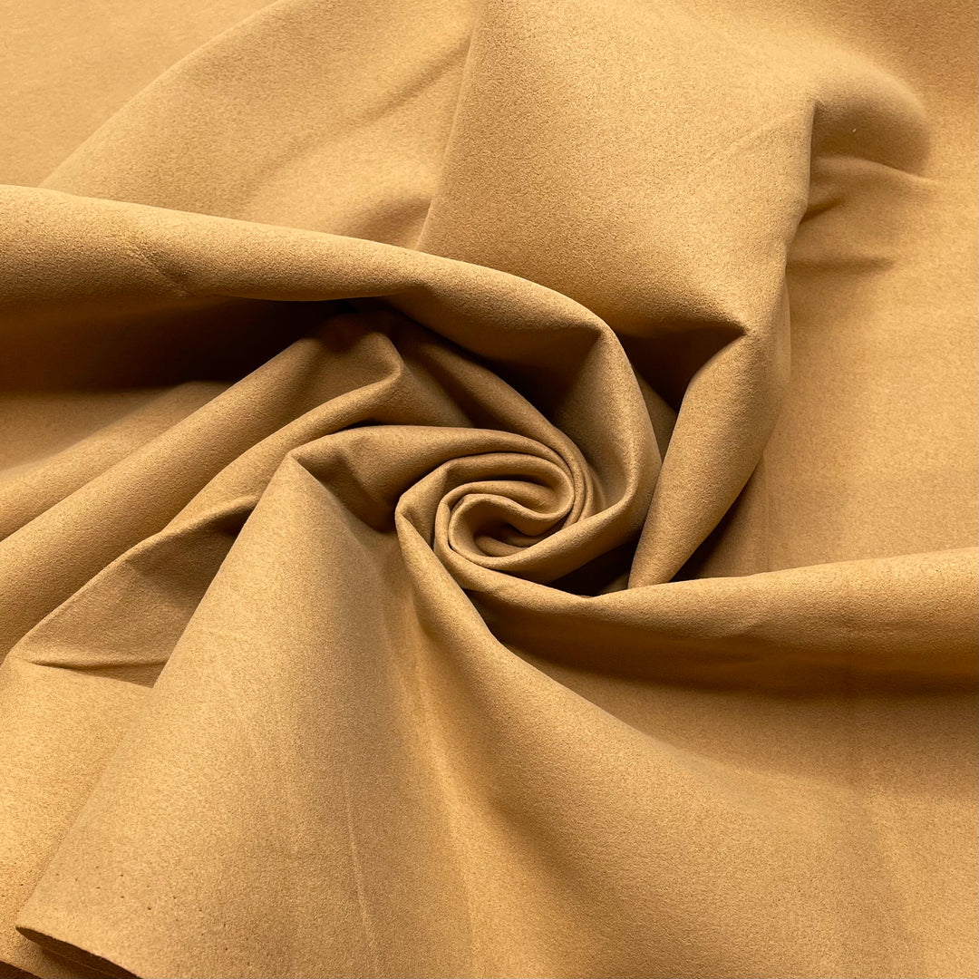 Centaur - Nonwoven Faux Suede Synthetic Knit - Beige - 0.85M Bundle (6824735408241)