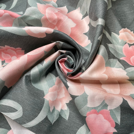 Nixie Pond - Cotton/Poly Woven - Green Multi Floral - 3.95M Bundle (6824784560241)