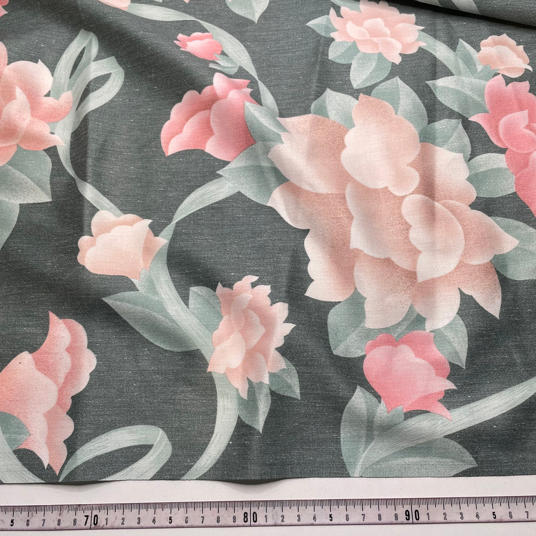 Nixie Pond - Cotton/Poly Woven - Green Multi Floral - 3.95M Bundle (6824784560241)