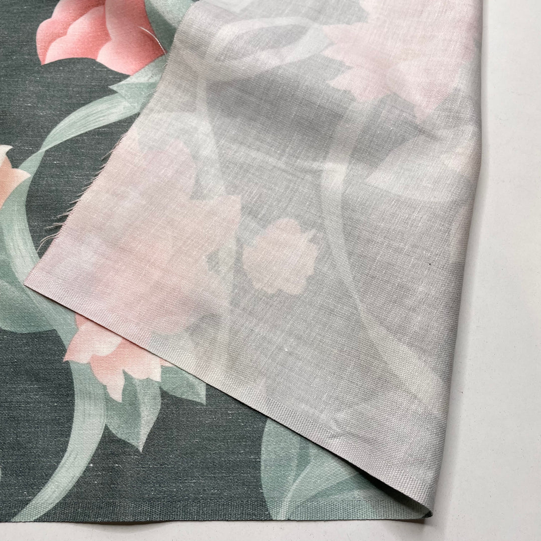 Nixie Pond - Cotton/Poly Woven - Green Multi Floral - 3.95M Bundle (6824784560241)