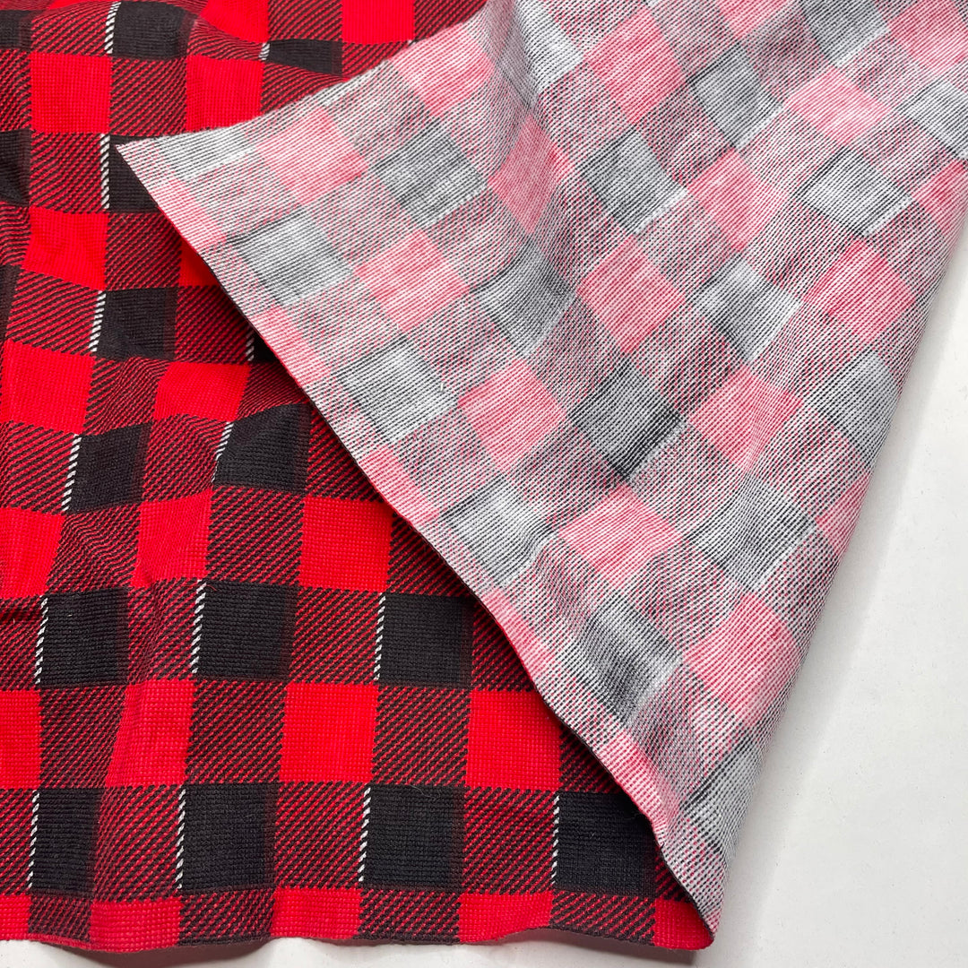 Christmas Check - Poly Woven - Red/Black Check - 1.95M Bundle (6825654222961)