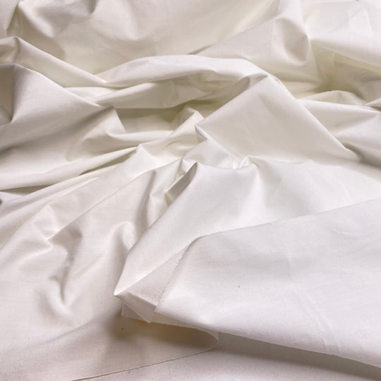 Ice Sheet - Cotton/Poly Woven - White - 4M Bundle (6826222583921)
