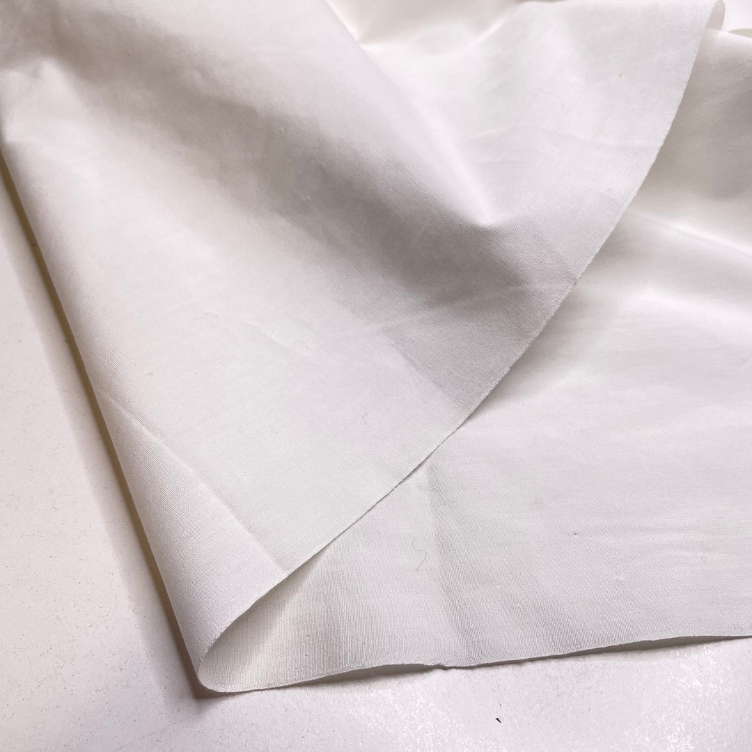 Ice Sheet - Cotton/Poly Woven - White - 4M Bundle (6826222583921)