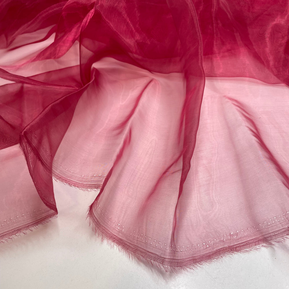 Cellophane Wrappers - Organza Poly Woven - Red - 2M Bundle (6826226778225)
