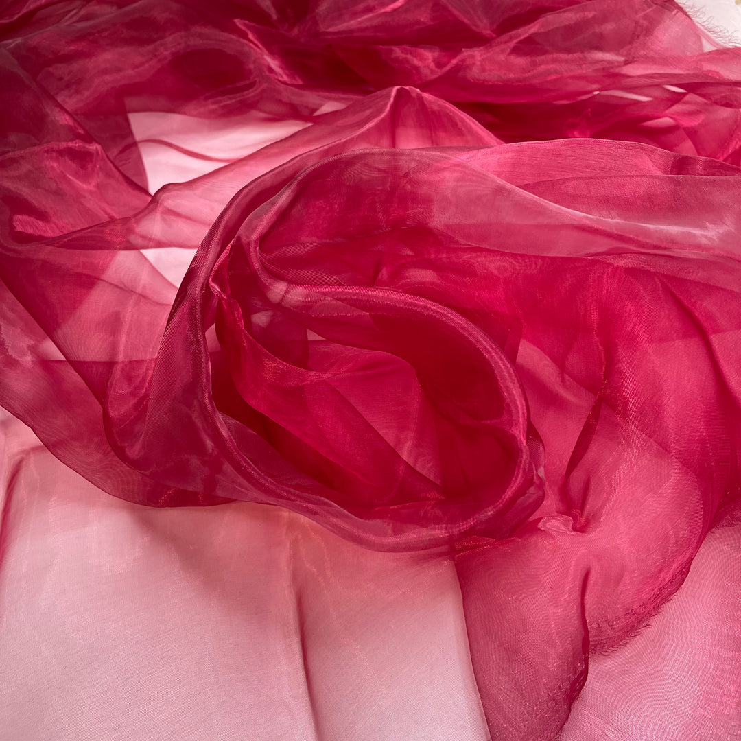 Cellophane Wrappers - Organza Poly Woven - Red - 2M Bundle (6826226778225)