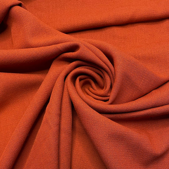 Reading Mood - Crepe Wool Woven - Rust - Bundles (6826547675249)