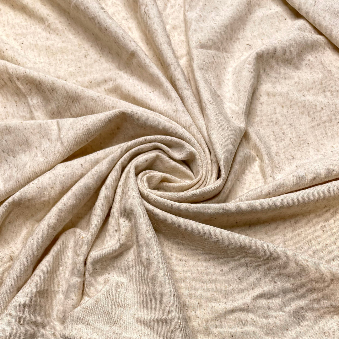 Fancy Paper - Jersey Hemp/Spandex Knit - Beige - 0.8M Bundle (6826868506737)