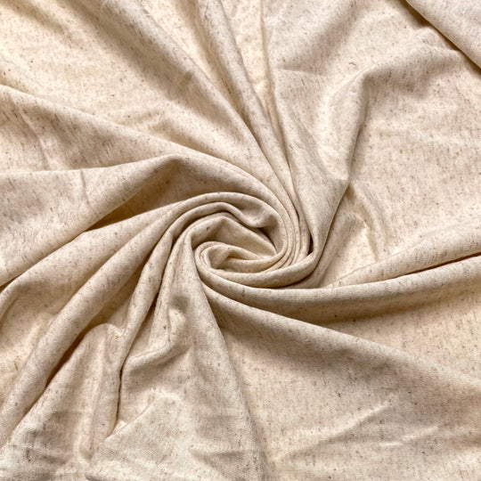 Fancy Paper - Jersey Hemp/Spandex Knit - Beige - 0.8M Bundle (6826868506737)