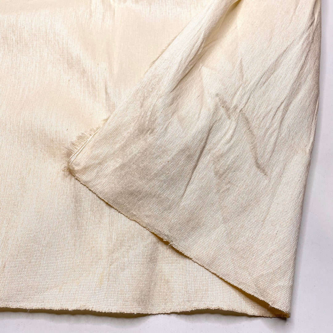 Deglaze - Fire Retardent Silk Woven - Cream - 2.75M Bundle