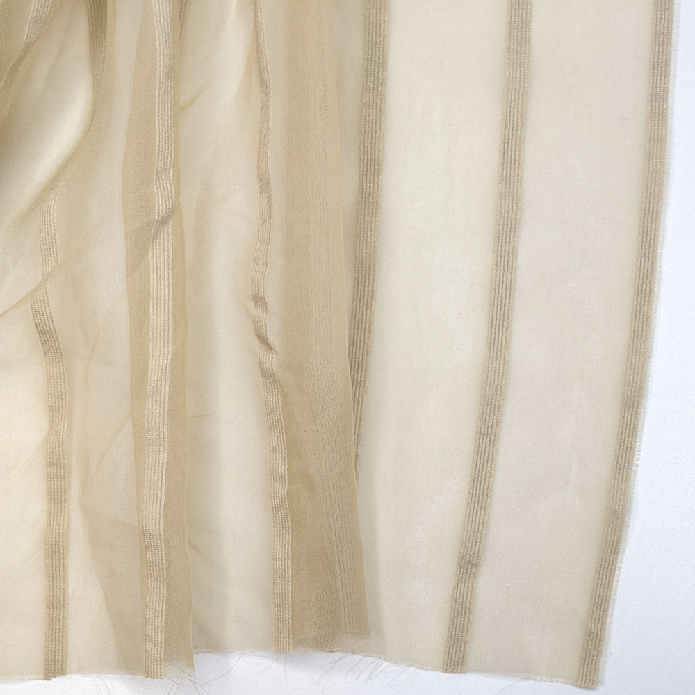 Noteworthy - Poly Woven - Light Beige Stripes - 1.5M Bundle