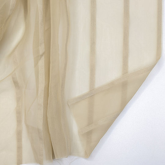 Noteworthy - Poly Woven - Light Beige Stripes - 1.5M Bundle