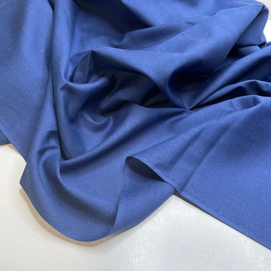 At The Outset - Poly/Cotton Woven - Blue - 2M Bundle
