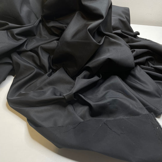 Barbers Cape - Brushed Poly Woven - Black - 2.6M Bundle
