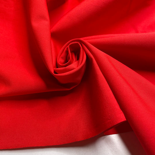 Lipstick Changes Everything - Cotton/Poly Woven - Red - 2.3M Bundle