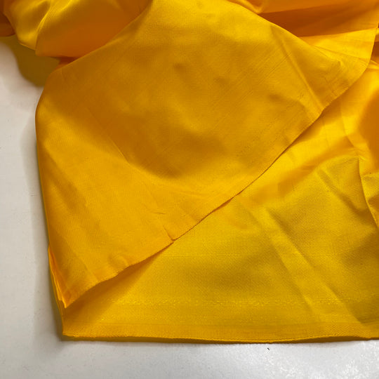 Next Year I Will Perfect My Hollandaise - Satin Cotton/Poly Woven - Yellow - 4M Bundle