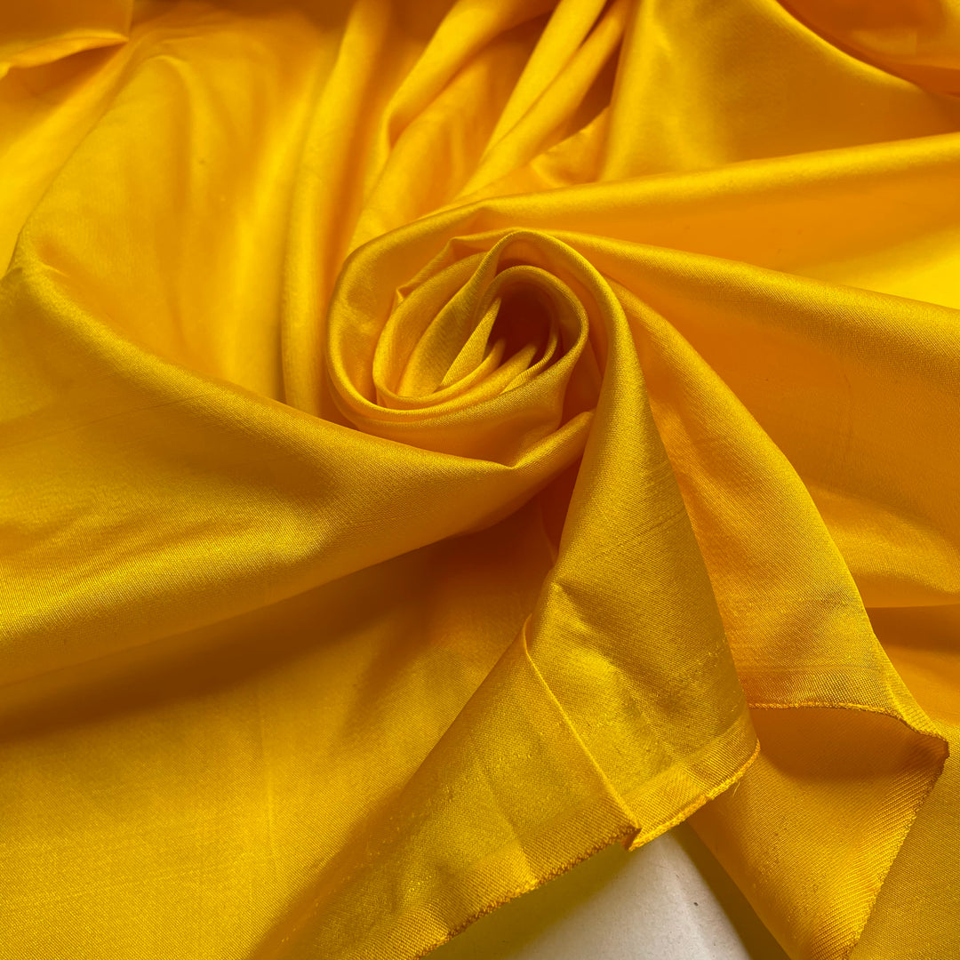 Next Year I Will Perfect My Hollandaise - Satin Cotton/Poly Woven - Yellow - 4M Bundle