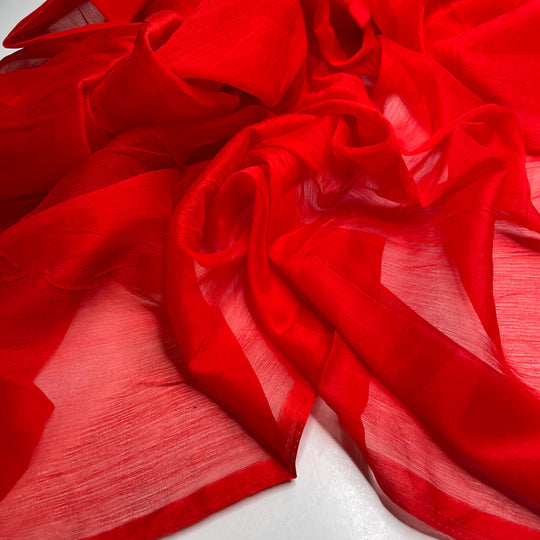 Show Stopper - Chiffon Poly Woven - Red - 2M Bundle