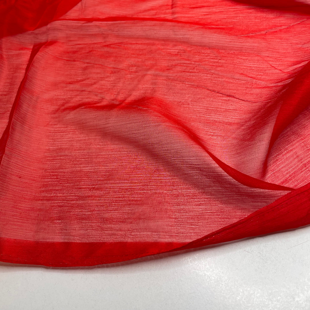 Show Stopper - Chiffon Poly Woven - Red - 2M Bundle