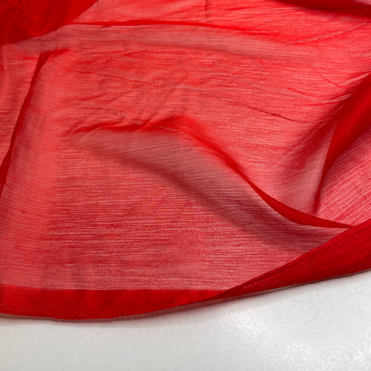 Show Stopper - Chiffon Poly Woven - Red - 2M Bundle