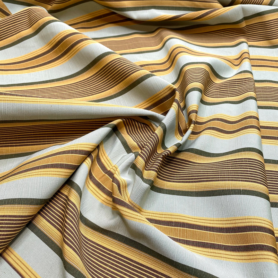 Leftovers - Synthetic Woven - Blue Multi Stripes - 2.6M Bundle