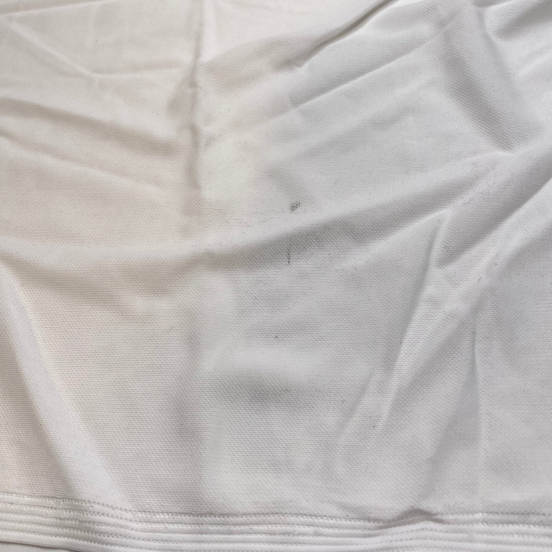 Training Goals - Mesh Nylon/Spandex Knit - White - 0.9M Bundle