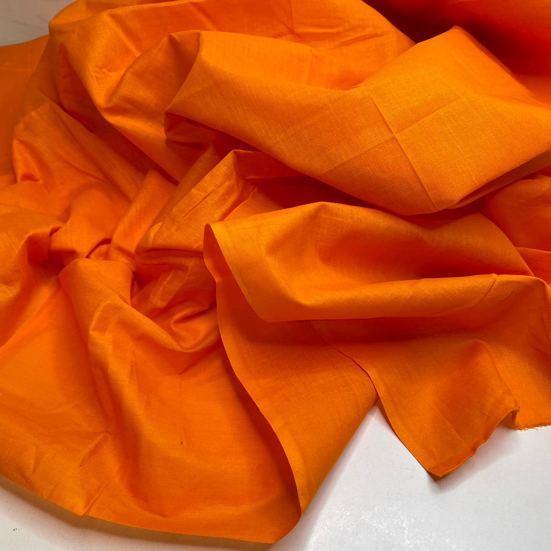 Watch Out World - Cotton Woven - Orange - 2.1M Bundle