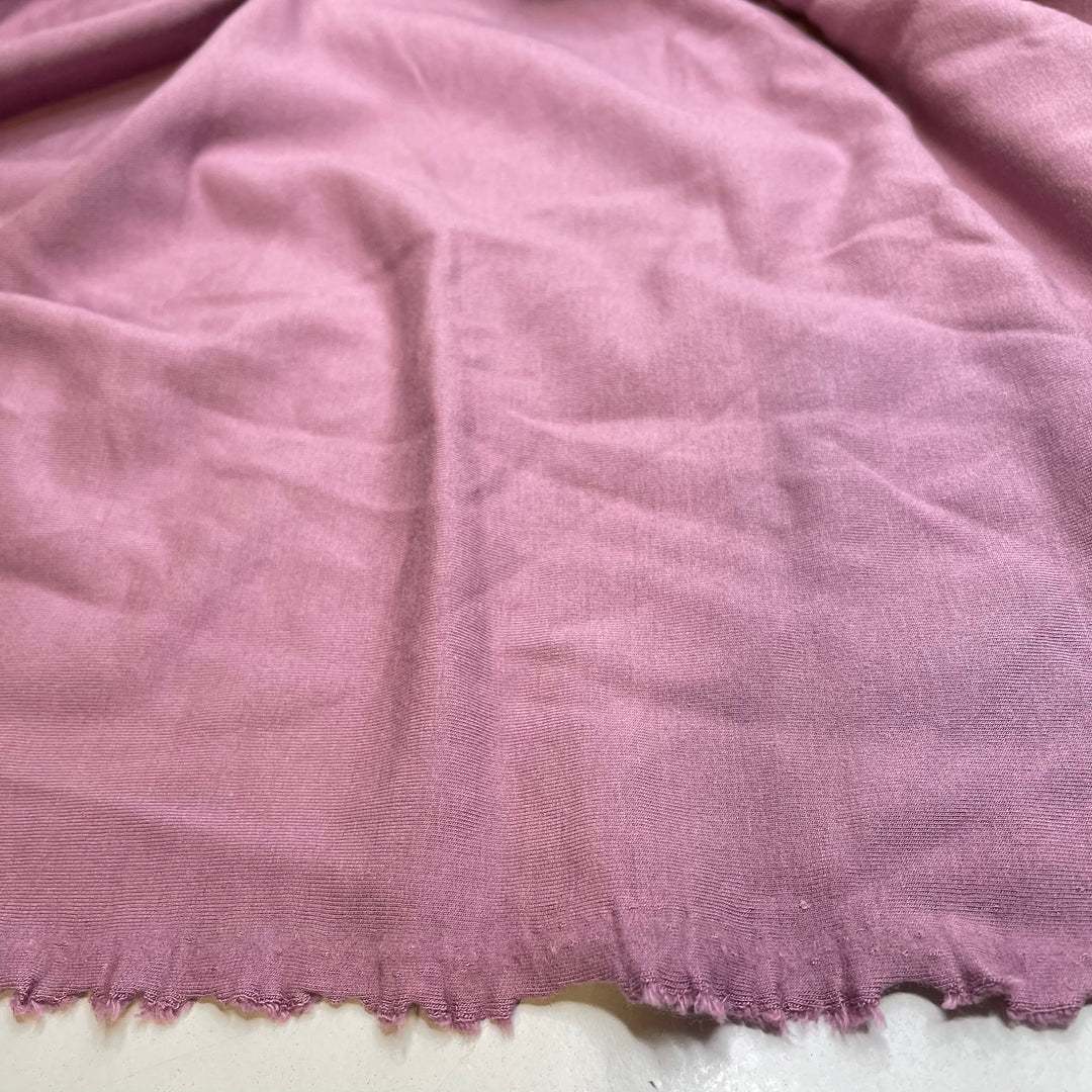 Wax Seal - Jersey Fleece Bamboo/Cotton Knit - Pink/Mauve - 1.6M Bundle