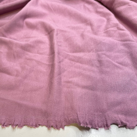 Wax Seal - Jersey Fleece Bamboo/Cotton Knit - Pink/Mauve - 1.6M Bundle