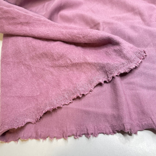 Wax Seal - Jersey Fleece Bamboo/Cotton Knit - Pink/Mauve - 1.6M Bundle