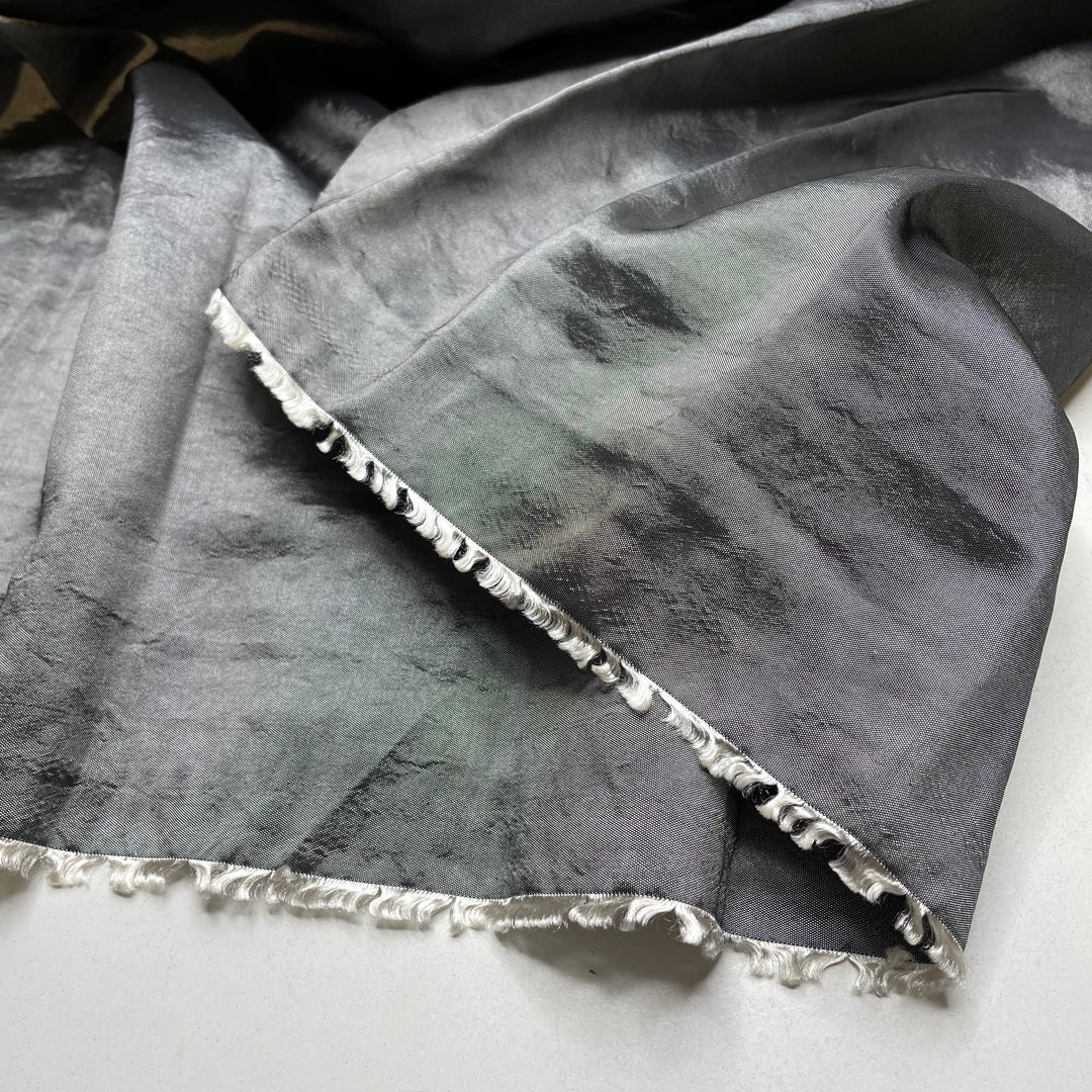 Dress Me Up - Taffeta Poly Woven - Dark Silver - 2M Bundle