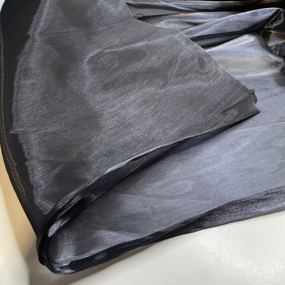 Midnight Kiss - Organza Poly Woven - Black - 2.8M Bundle