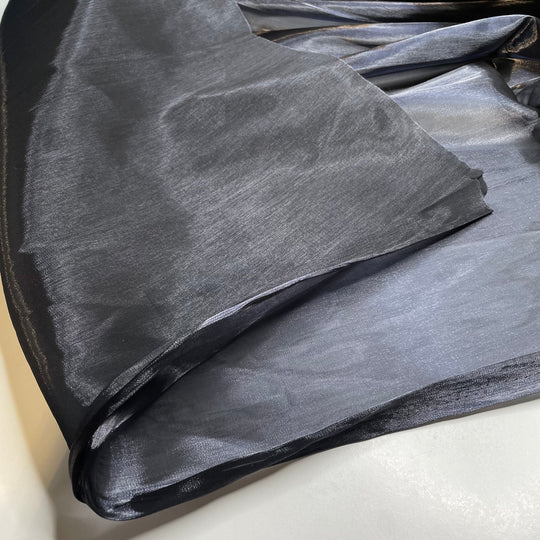 Midnight Kiss - Organza Poly Woven - Black - 2.8M Bundle