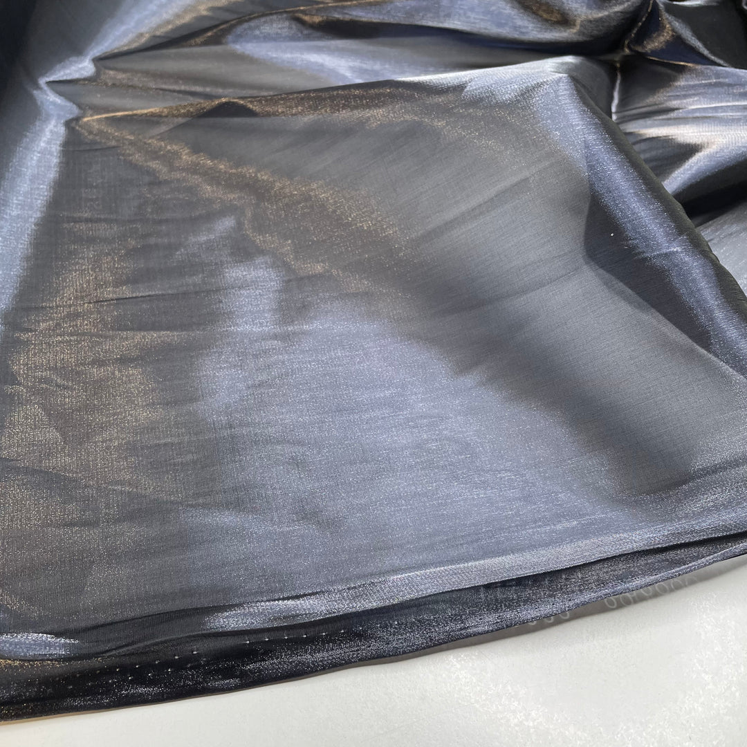 Midnight Kiss - Organza Poly Woven - Black - 2.8M Bundle