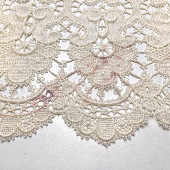 Sweet Lace Trim - Lace Synthetic Blend Woven - Cream - 6.3M Bundle
