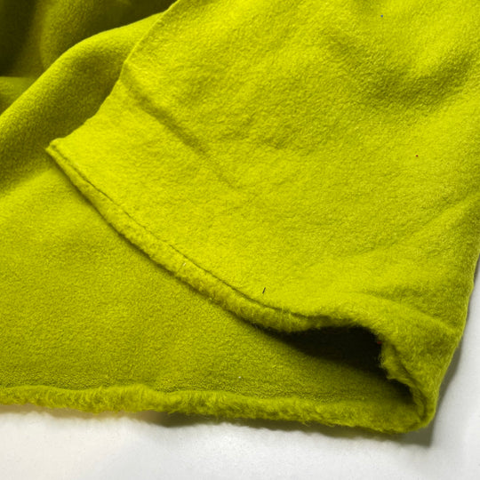 Blanket Stitch - Fleece Poly Knit - Green - Bundles