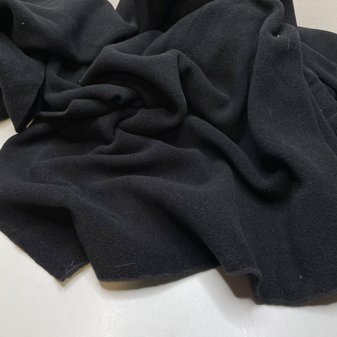 Wind A New Bobbin - Fleece Poly Knit - Black - 1.2M Bundle