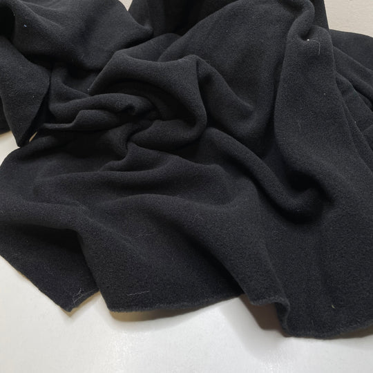 Wind A New Bobbin - Fleece Poly Knit - Black - 1.2M Bundle