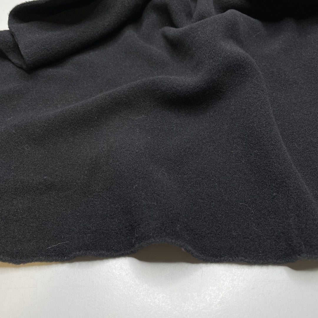 Wind A New Bobbin - Fleece Poly Knit - Black - 1.2M Bundle