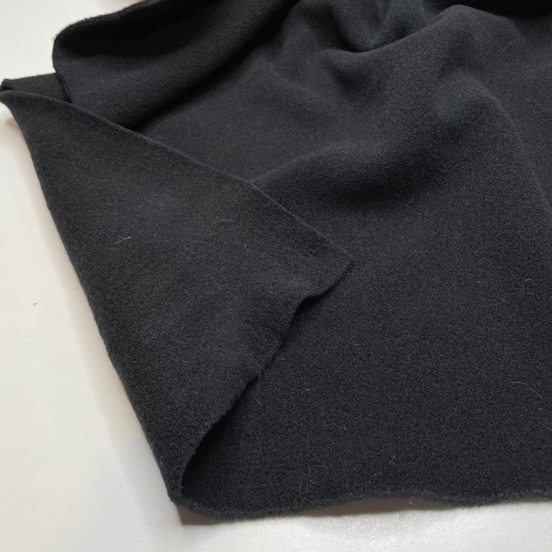 Wind A New Bobbin - Fleece Poly Knit - Black - 1.2M Bundle