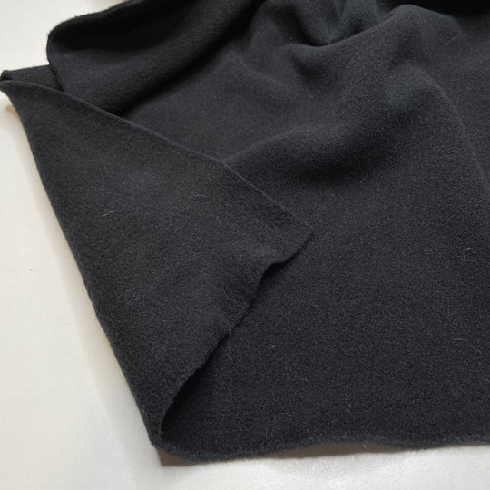 Wind A New Bobbin - Fleece Poly Knit - Black - 1.2M Bundle