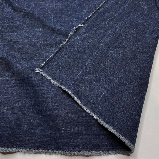Button Or Zipper Fly - Denim Cotton Woven - Navy - Bundles