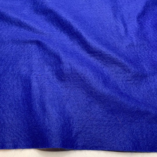 Weft - Felt Acrylic Knit - Blue - 1M Bundle